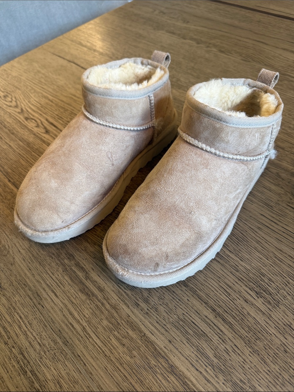 UGG Women's Classic Ultra Mini in Sand - Picture 3 of 10
